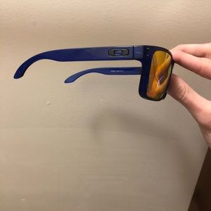 Oakley Holbrooks with two sets of polarized lenses